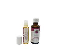 Aceite aromático de hada de los dientes Roll on 10 ml y aceite de masaje de comino, 30 ml, aceite aromático doble con aceite dental relajante y aceite para bebés, aceites esenciales 100% naturales