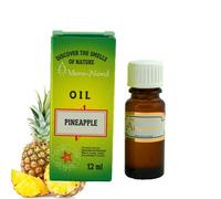 Aceite aromático natural puro, más de 200 fragancias, capacidad de 12 ml, aromaterapia, aceite esencial, aceite aromático, aceite esencial para quemador de aceite, humidificador (piña)