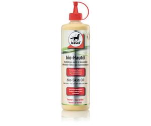 Aceite biológico equitación LEOVET caballo y poni 500 ml para la piel 0,5 LITROS