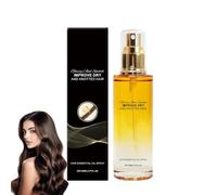 Aceite Capilar en Spray, Cuidado del Cuero Cabelludo, Acondicionador Fortalecedor sin Enjuague, Extracto de Fragancia, Apto para Cabello Seco y Enredado