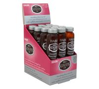 Aceite capilar HASK con queratina, tratamiento suavizante para el cabello, brillo y control del frizz, 12 viales, seguro para el color, sin glute