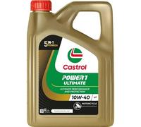 Castrol POWER1 ULTIMATE 4T 10W-40 Aceite de moto totalmente sintético, 4L