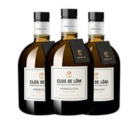 Aceite Clos de Lôm AOVE Arbequina Botella Medium 50 cl (Caja de 3 Botella Medium de 50 cl)