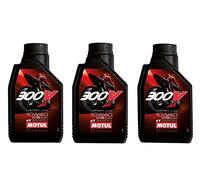 Aceite Competicion Moto - Motul 300V Factory Line Road Racing 10W-40, 3 lts (3x1 lt)