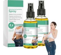 Aceite corporal adelgazante de jengibre, spray de aceite de masaje hidratante natural, reafirmante y moldeador, mejora la flacidez de la piel, apto para hombres y mujeres
