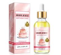 Aceite Corporal Body Juice Strawberry Shortcake, Fragancia Esencial Hidratante, Sérum De Masaje Hidratante Con Perfume Natural, Aceite Corporal Artesanal, Fragancia Duradera (F)