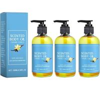 Aceite Corporal de Caramelo y Vainilla, Aceites de Masaje Corporal para Todo Tipo de Piel, Para el Cuidado de la Piel y la Relajación Muscular, Reafirmante, 100 ml