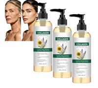 Aceite corporal de elevación de colágeno, aceite corporal hidratante de colágeno para adelgazar la piel, C/ollagen antiarrugas Bo/dy huile, Soft Crepey Skin Co/aceite de capa corporal/y aceite, peso