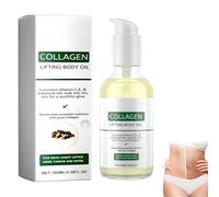 Aceite corporal de elevación de colágeno, aceite corporal hidratante para mujeres, aceite corporal reafirmante de colágeno, aceite para el cuidado de la piel para brazos, muslos y cuello (colágeno)