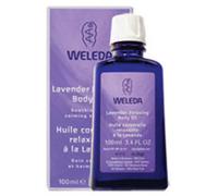 Aceite Corporal Relajante Weleda Lavanda 100 ml Calmante Natural Orgánico Vegano