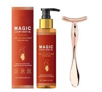 Aceite corporal de lujo magico,Body Oil,Magic Body Oil,100% Puro y Natural,Reafirma e hidrata la piel,Revitaliza la Piel,Prevención de Estrías,Aceite corporal apretado