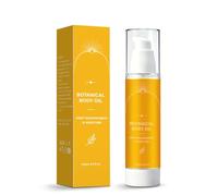 Aceite corporal de origen vegetal, con alga wakame, aceite de nuez de Brasil y aceite de semilla de maracuyá. Aceite de masaje ligero y reafirmante de 120 ml, refrescante e hidratante, reduce la celul