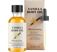 Aceite Corporal de Vainilla, Hidratante Multiusos, Aceite de Perfume Hidratante Natural, Hidratante para Piel Luminosa, Absorción Rápida, No Graso