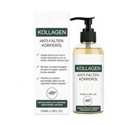 Aceite corporal hidratante con colágeno 100ml ligero y reafirmante, cuidado diario muy suave para piel sensible, Aceite iluminador corporal revitalizante, Aceite corporal para piel seca