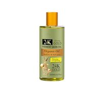 Aceite Corporal Hidratante Orgánico - Body Oil con Gua Sha, Reafirmante Antienvejecimiento de Absorción Rápida para Piel Seca, Reparación Nocturna & Spa (#2, 300ml)