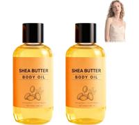 Aceite Corporal Hidratante y Reafirmante, Aceite Corporal de Manteca de Karité, Hidratación Profunda, Hidratación, Suavidad y Restauración, Aceites Secos Hidratantes Multiusos Totalmente Naturales