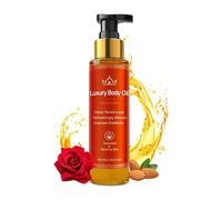 Aceite corporal: loción hidratante de lujo para la reparación de la piel, humedad profunda con fórmula nutritiva, humectante, tamaño de viaje de 100 ml, textura no grasosa, botella de