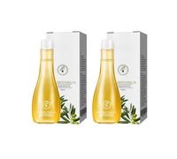 Aceite Corporal Puro De Oliva: Nutrición E Hidratación Profundas For Una Piel Suave Y Tersa Reduce La Sequedad, Las Líneas Finas Celulitis Cuidado Natural For Todo Tipo(2PCS)