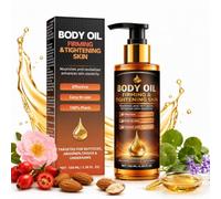 Aceite corporal reafirmante, 100 ml, aceite corporal reafirmante para abdomen, piernas, brazos y glúteos - Aceite de masaje natural contra las estrías - para embarazadas y después del embarazo