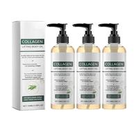 Aceite Corporal Reafirmante con Colágeno, Cuidado para Reafirmar la Piel, Aceite de Masaje Anticelulítico, Loción Corporal Reafirmante para Reducir las Líneas de Expresión, Piel Suave, 100 ml