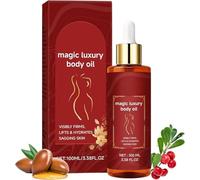 Aceite Corporal Reafirmante Fermeluxe, Aceite Iluminador Reafirmante para la Piel, Mejora la Elasticidad, Reduce las Líneas de Expresión, Reafirma la Piel Flácida, Para Todo Tipo de Piel