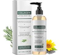 Aceite Corporal Reafirmante Glow Essence, Aceite de Colágeno para Reafirmar la Piel y Suavizar la Apariencia de Piel Flácida, 100 ml, para Cuello, Pecho, Brazos, Piernas y Abdomen