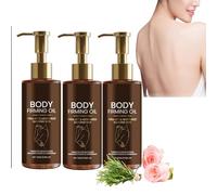 Aceite corporal reafirmante, hidratante y reafirmante, vitamina E, tratamiento de celulitis enriquecido con escaramujos, aceite hidratante profundo para el cuidado de la piel para reducir las líneas