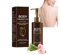 Aceite corporal reafirmante, hidratante y reafirmante, vitamina E, tratamiento de celulitis enriquecido con escaramujos, aceite de cuidado de la piel profundamente hidratante para reducir líneas finas