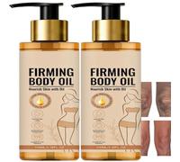 Aceite corporal reafirmante para la piel arrugada en mujeres maduras, aceite de masaje anticelulitis para terapia de masaje, eliminador de celulitis piernas y muslos, reafirmante e hidratante (2