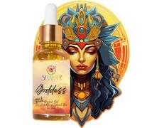 Aceite corporal y aceite hidratante de ritual diario | Manifiesta carisma, amor, confianza en sí mismo, belleza, hechizos e invocaciones de atracción pagana. Aceite de masaje vegano, orgánico y