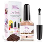Aceite Cuticulas Uñas Profesional para manos y pies 12ml - Fragancia de Chocolate - Aceite hidratante y regenerador para cutículas de manos y pies, brinda alivio y frescura a la piel seca e irritada