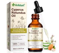 Aceite Cyperus Rotundus Oil, Aceite Depilatorio de Cyperus Rotundus 60ml, Oil Natural para Reducir el Crecimiento del Vello, Eliminación de Vello Corporal, Suaviza la Piel, Inhibidor de Crecimiento