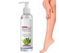 Aceite de afeitado femenino | Hidratante no graso calmante 100 ml - Afeitado suave para pieles sensibles, para uso diario post pre bikini brazos piernas piel sensible seca previene encarnados