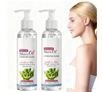 Aceite De Afeitado Suave Para Mujeres, Aceites De Afeitado Suaves Y Calmantes, Fórmula Suave Para Prevenir Los Vellos Encarnados, Nutre Y Suaviza La Piel, Para El Rostro (2PCS)