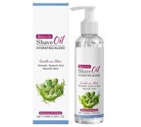 Aceite de Afeitar Suave para Mujer, Tratamiento Pre-Afeitado y Afeitado, Hidrata la Piel Suavemente y Reduce la Irritación, Fórmula Ultraligera para Rostro, Cuerpo y Piernas