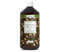 DRASANVI ACEITE DE ALMENDRAS DULCES - Especialmente nutritivo e hidratante - Ayuda a reducir arrugas y estrías - Indicado para todo tipo de pieles - VEGANO - 1l
