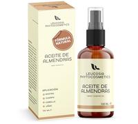 Aceite de Almendras Dulces Puro 100ml Aceite Corporal Hidratante 100% Natural, Nutritivo y Suavizante Ideal para Estrías, Masajes, Cabello Seco y Cuidado Facial Prensado en Frío