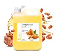 Aceite de Almendras Piel (Corporal y Facial) y Cabello, Anti Estrias Embarazo, Piel Atopica y Bebe, Aceite de Masaje Profesional. Hidratante y Rico en Vitamina E. 100% Natural y Puro - 5000 ml 5 L