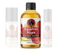 Aceite de almizcle egipcio, Choose from Roll On to 1oz - 4oz Glass Bottle, by WagsMarket - The Egyptian Musk Factory (4oz Glass Bottle)