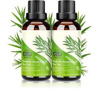 Aceite de Árbol de Té 100% Natural, 2 * 30 ML Aceites Esenciales - Aceite de Acné, Suero de Acné, Tratamiento Antiacné Contra la Piel y Cara con Imperfecciones, Antipinillas