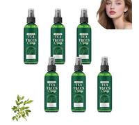 Aceite de árbol de té Leave-In Acondicionador, spray hidratante y nutritivo para desenredar el cabello, calma el cuero cabelludo seco, acondicionador para cabello seco y dañado (6 unidades)