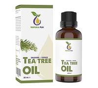 Aceite de Árbol de Té ORGÁNICO 30ml - 100% puro, vegano - Tea Tree Oil BIO - Aceite esencial individual