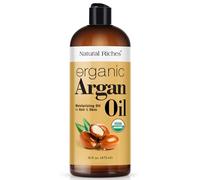 Aceite de argán orgánico de Marruecos, aceite penetrante para el cabello, suero hidratante profundo para cabello seco, dañado y grueso, aceite de Moroccanoil puro prensado en frío para cabello, cara y