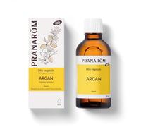 Aceite de argán orgánico Pranarôm, aceite vegetal, belleza del cabello y la piel, rico en vitaminas y antioxidantes, 50 ml
