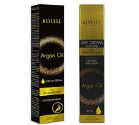 Aceite de Argán revuele Cell regeneración, Hidratante Antiarrugas Día/crema de manos Set