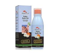 Aceite de Baño para el bebé Baby Bath Oil de Mommy Care. Aceites Esenciales Orgánicos Puros - Calma, Hidrata y Nutre para Restaurar la Hidratación Natural de la Piel de tu Bebé. Excelente para Piel Irritada o Seca. 200 ml