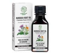 Aceite de bardana verde siberiano con extracto de caléndula - 100 ml de aceite de raíz de bardana natural para el cuidado del cabello, pérdida de cabello y pérdida de cabello