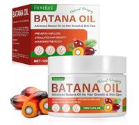 Aceite de Batana, 100% Orgánico Crudo de Honduras para el Crecimiento del Cabello, Promueve el Espesor, Más Sano y Fortalecedor, Previene la Caída del Cabello, Mascarilla Capilar