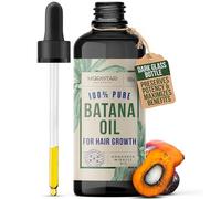 Aceite de batana - Batana líquida orgánica natural para el crecimiento del cabello, aprobado por el Dr. Sebi, pérdida de cabello, reparación de Honduras, 100 ml, Morstar Naturals
