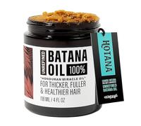 Aceite de batana orgánico para el crecimiento del cabello, Dr. Sebi orgánico, aceite de batana 100% sin refinar de Honduras para un cabello más completo, grueso y saludable